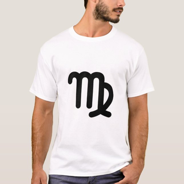 Våg Astrologisk symbol 3 T Shirt (Framsida)