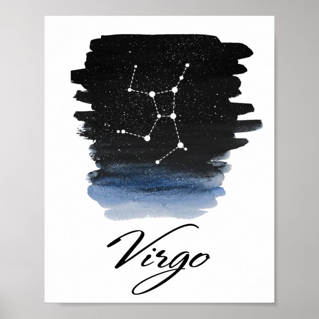 Våg Astrologiskt tecken Poster (Framsidan)