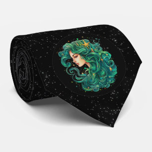 Våg Astrologiskt tecken Zodiac Neck Tie Slips