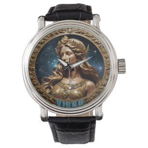 Våg-astrologtecken Armbandsur