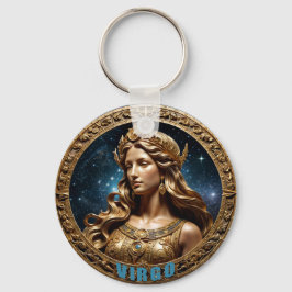 Våg-astrologtecken Nyckelring