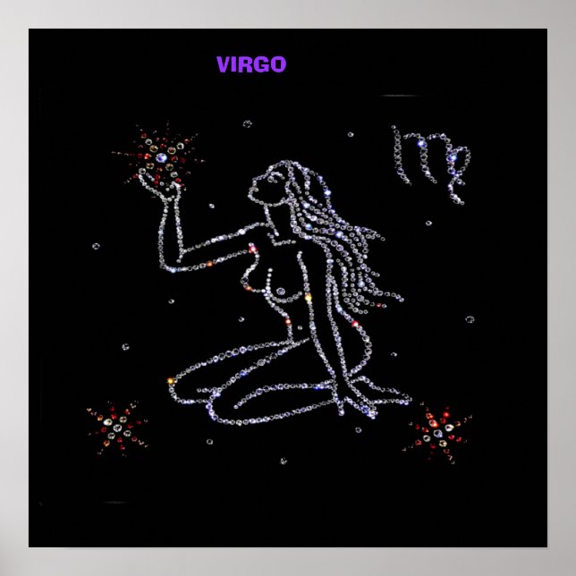 Våg Astrology Poster (Framsidan)