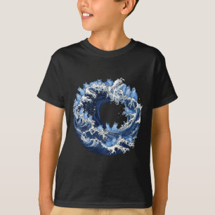 Våg av blå katter för Kamala T Shirt