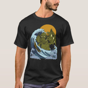 Våg av Cthulhu T Shirt