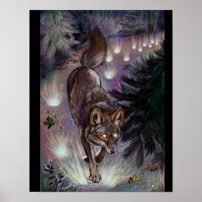 Väg belysa poster (Framsidan)