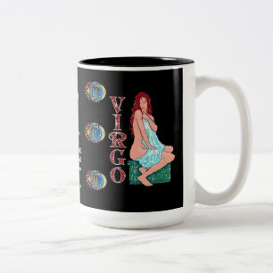Våg Birth Sign Zodiac Mugg