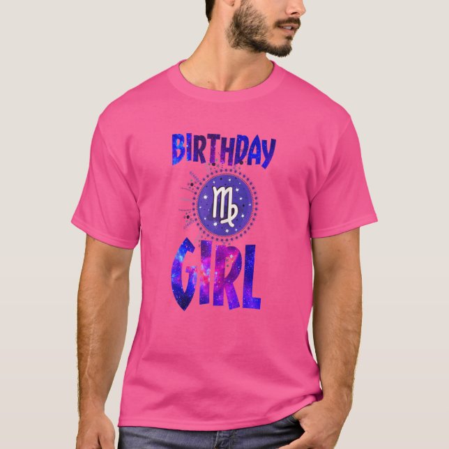 Våg Birthday Girl 5 T Shirt (Framsida)