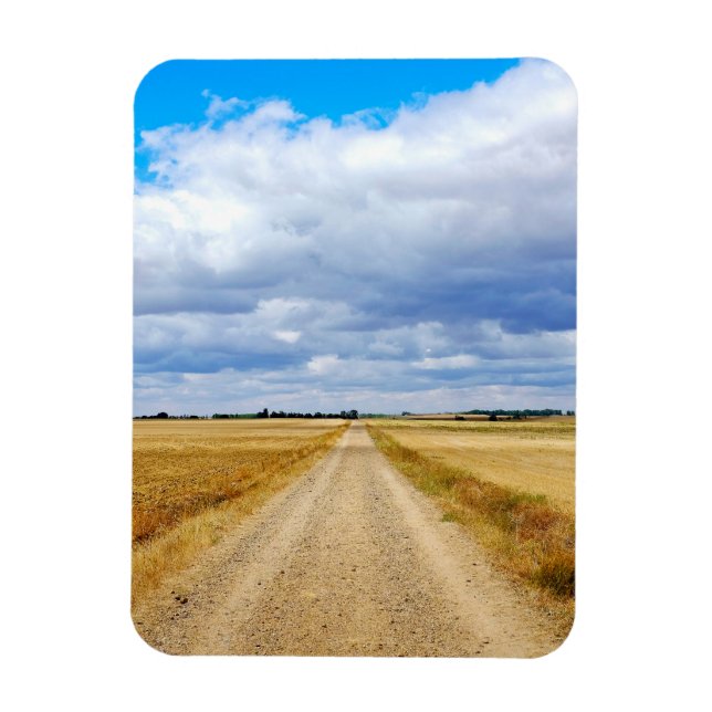 Väg Boadilla del Camino - Itero de la Vega Magnet (Vertikal)