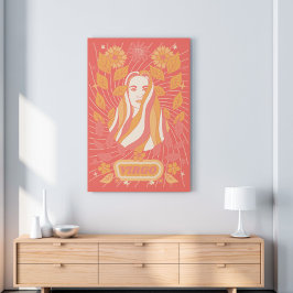 Våg Celestial Zodiac Pastel Dreams Wall Arts Canvastryck