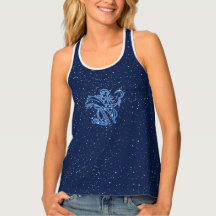 Våg Constellation and Zodiac Sign med stjärnor