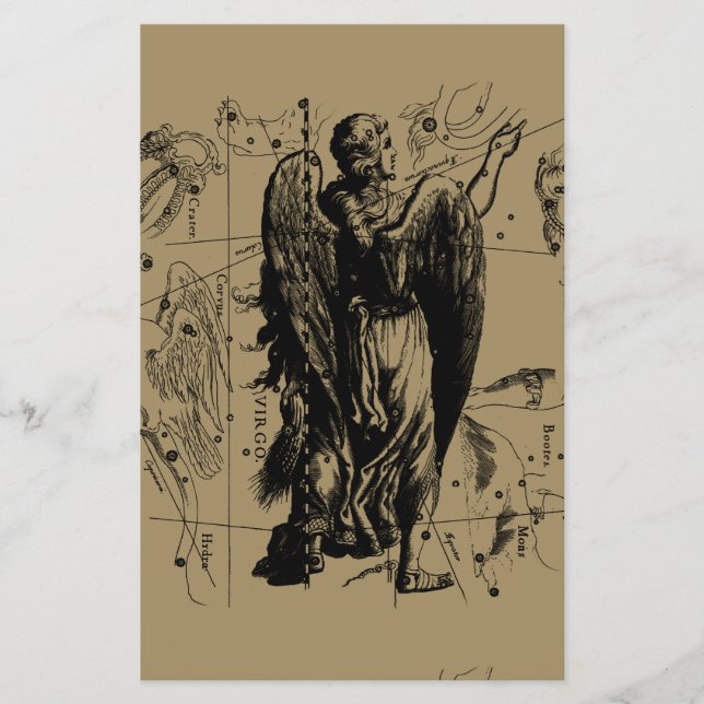 Våg Constellation Hevelius 1690 Aug 23 september 2 Flygblad (Framsidan)