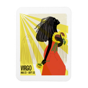 Våg den jungfru- zodiacen magnet