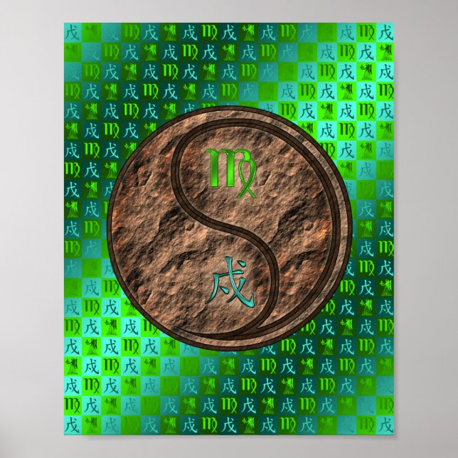 Våg & Earth Hund Poster (Framsidan)