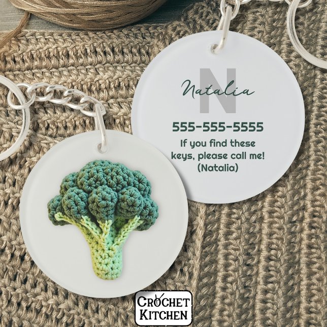 Väg Elegant Minimalist Crochet Broccoli Namn (Skapare uppladdad)