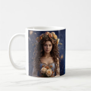 Våg Female astrologiska kaffet Mugg