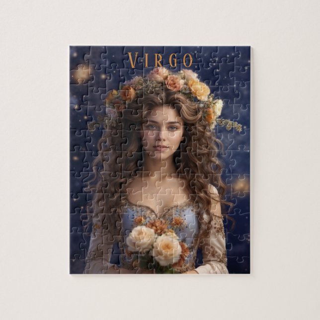 Våg Female Jigasw Puzzle Pussel (Vertikal)