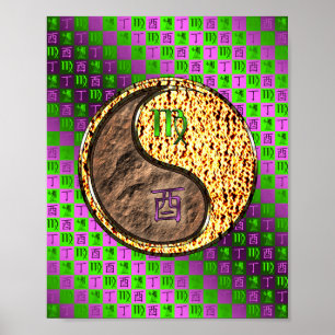 Våg & Fire Tupp Poster