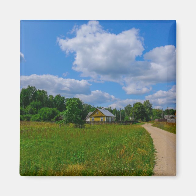 Väg för landskapslandskap magnet (Framsidan)
