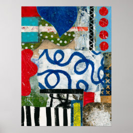 Väg framför Poster murkonst