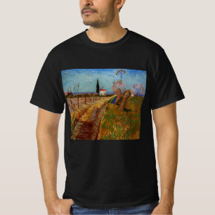 Väg genom en åker, videbuskar av Vincent van Gogh T Shirt