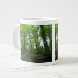 Väg genom Grönten Forest Mugg Jumbo Mugg