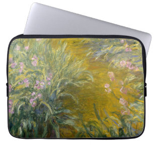 Väg genom iriserna - Claude Monet Laptop Fodral