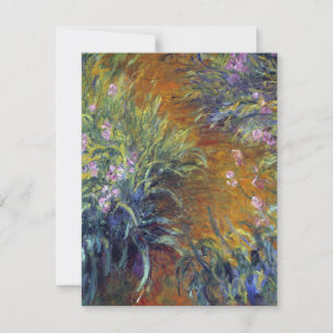 Väg genom Irismen av Claude Monet