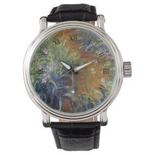 Väg genom Irismen av Claude Monet Armbandsur