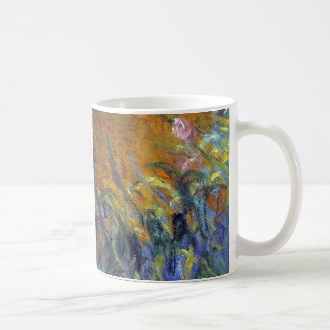 Väg genom Irismen av Claude Monet Kaffemugg (Höger)