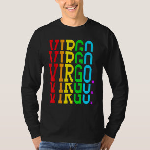 Våg Girl September Kung August Woman Rainbow Zod T Shirt