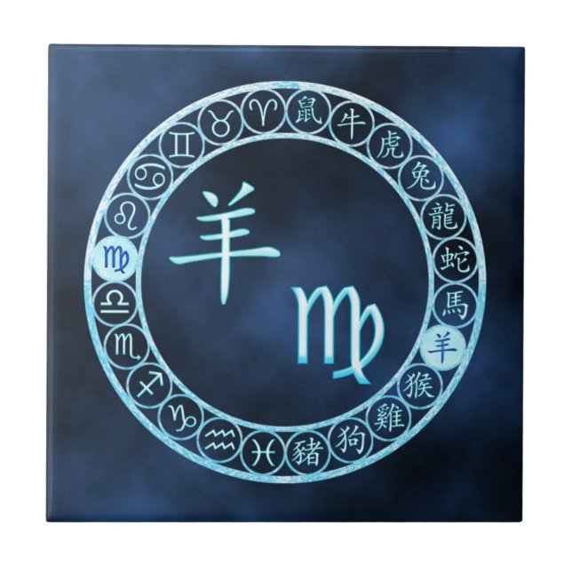 Våg/Goat Kakelplatta (Framsidan)