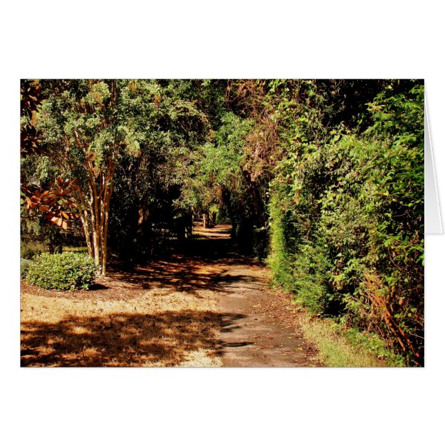 Väg Hälsningskort (Framsidan Horizontal)