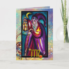 VÅG HERMIT TAROT ASTROLOGY ZODIAC BIRTHDAY KORT