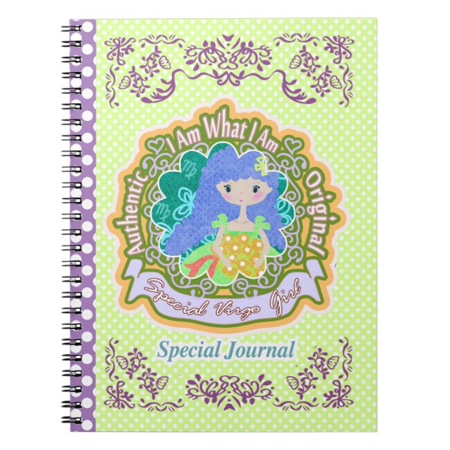 Våg Horoscope Anteckningsbok (Framsidan)