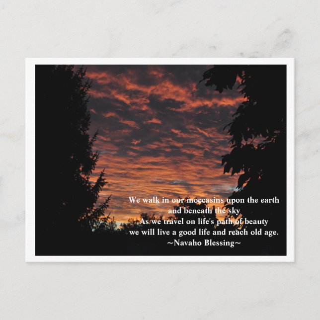 Väg i Beauty Vykort (Framsida)