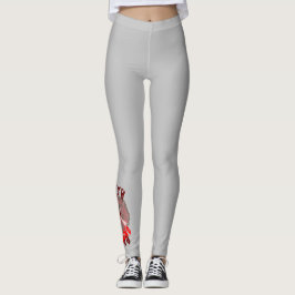 "Väg i en Hero" Villains Emblem (med titel) Leggings
