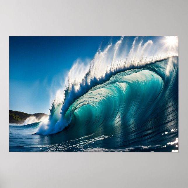 Våg i havet poster (Framsidan)