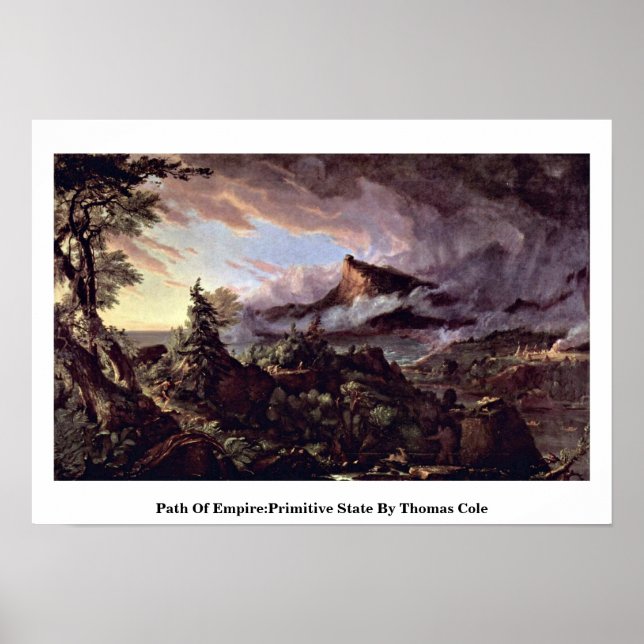 Väg i imperiet:Thomas Cole har primitiv stat Poster (Framsidan)