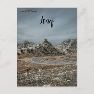 Väg i Irak Vykort