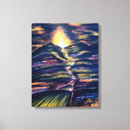 Väg i Life Canvastryck