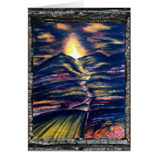 Väg i Life Hälsningskort