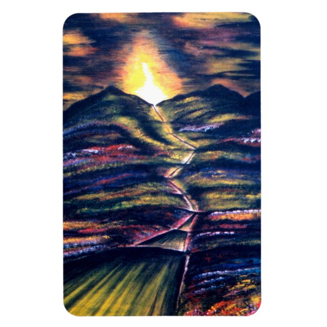 Väg i Life Magnet (Vertikal)