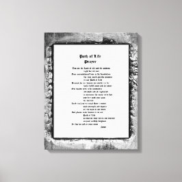 Väg i Life Prayer Canvastryck