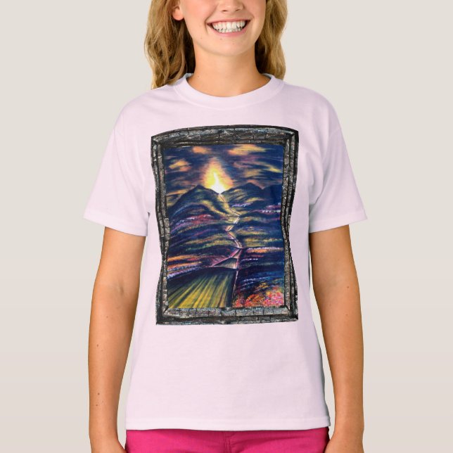 Väg i Life T Shirt (Framsida)