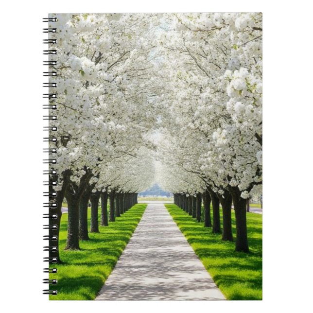 "Väg i Petals - A Journey in Bloom Journal" Anteckningsbok (Framsidan)