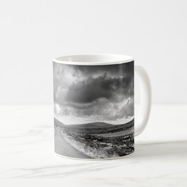 Väg i Rainstorm Kaffemugg (Framsida höger)