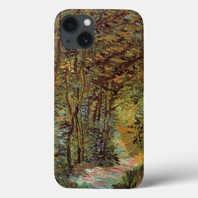 Väg i Skogen av Vincent van Gogh (Baksida)