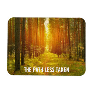 Väg i skogen magnet