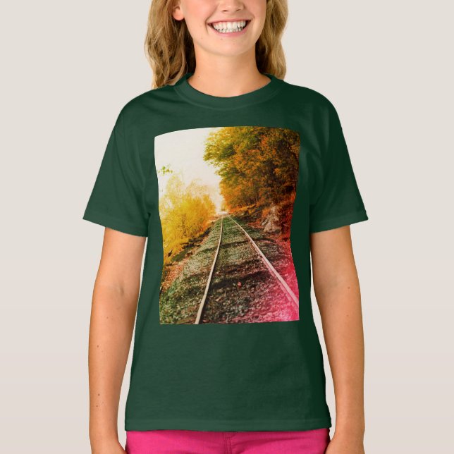 Väg i Solitude T Shirt (Framsida)