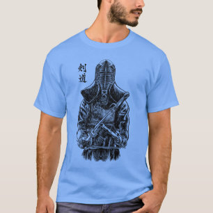 Väg i Sword: Mastering Kendos Grace T Shirt